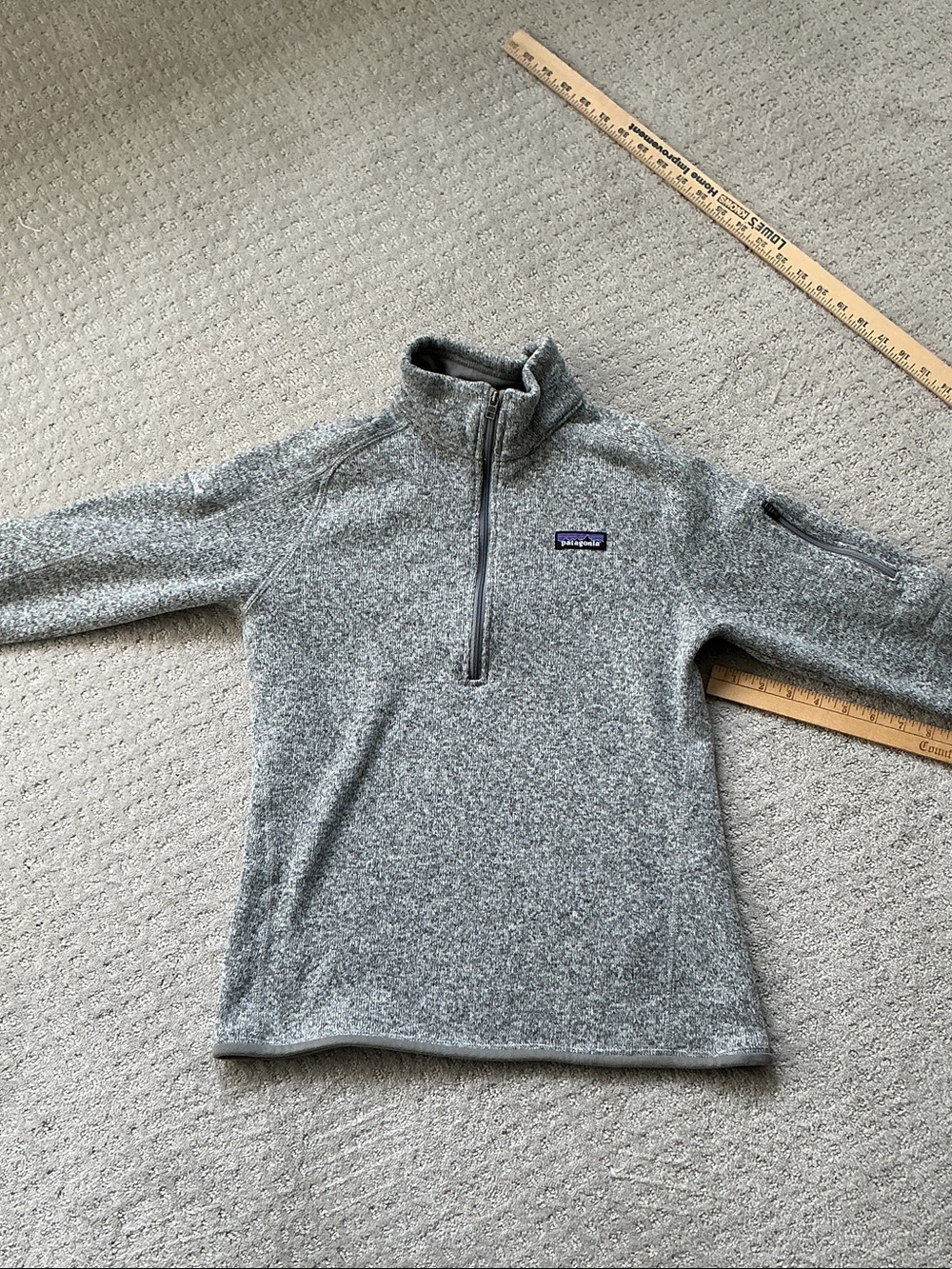 Patagonia Gray Women's Half-Zip Fleece Pullover